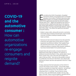 Informe CX - COVID19 y su impacto en el sector de la automocion