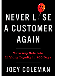 Never Lose a Customer Again - Libro Experiencia de Cliente